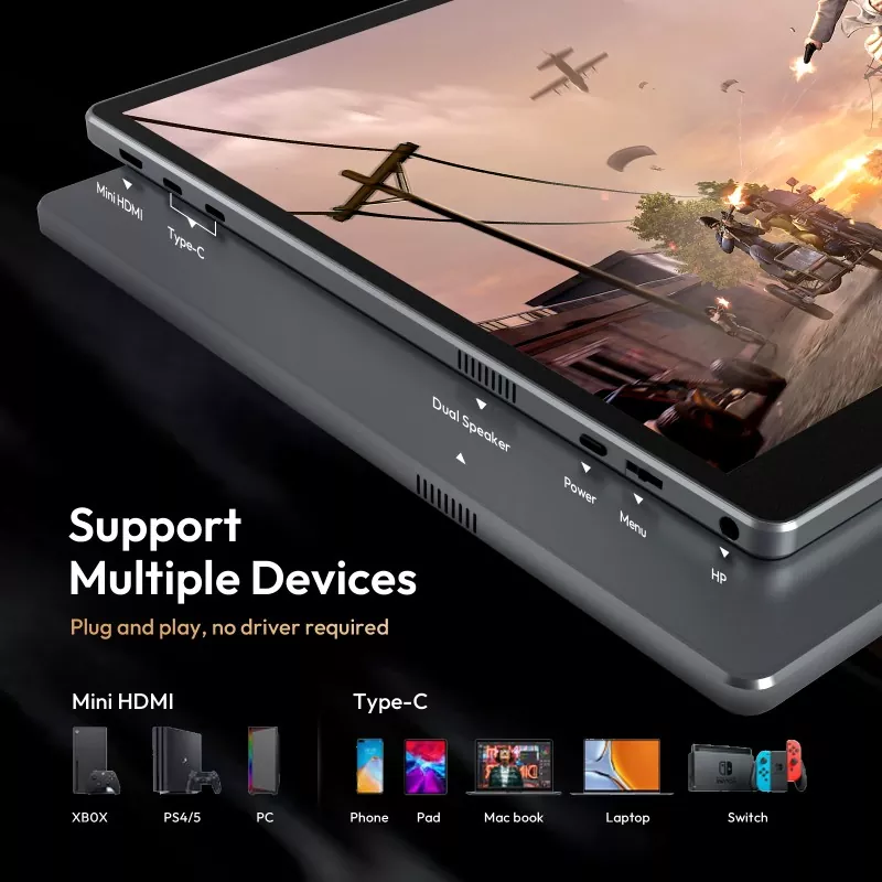 Bakit ka dapat pumili ng isang 16 pulgada 1200p portable monitor para sa trabaho at paglalakbay?